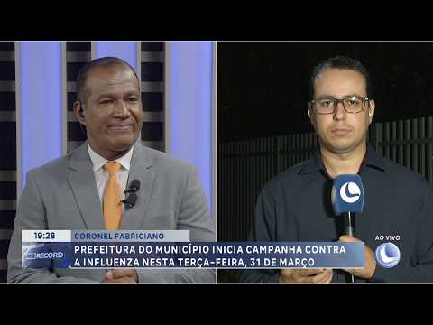 Coronel Fabriciano: Prefeitura inicia campanha contra a influenza.