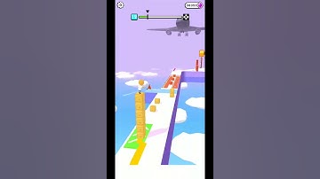 ⏫😱😱 Cube surfer Android(İOS) game play #shorts #cubesurfer level 36