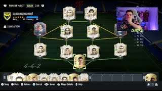 CONSIGO LA MEJOR CUENTA DE FIFA 22 CON LOS HEROES ANTES DE QUE SALGAN + ICONOS OTW EQUIPO 1