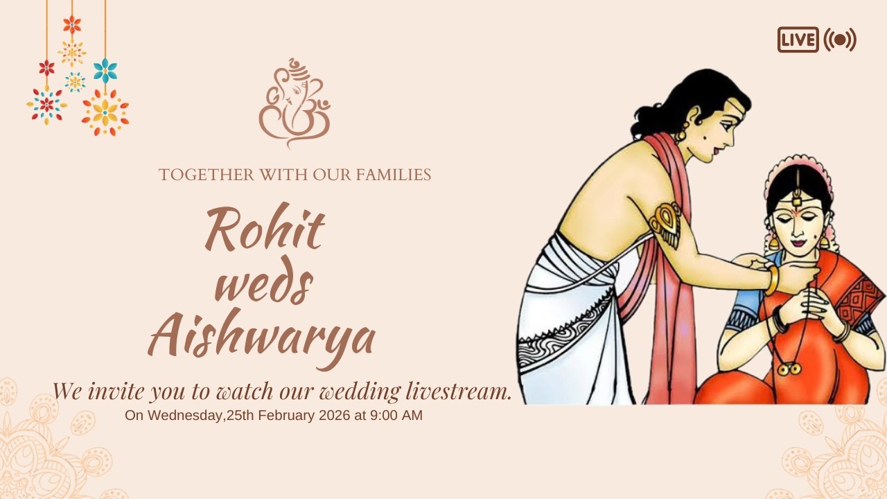Rohit weds Aishwarya || WEDDING ||