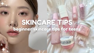 beginner skincare tips for teens 🧴 10-18 years old screenshot 3