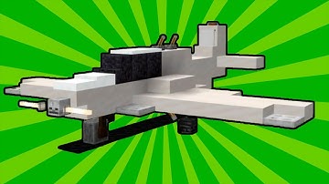 Minecraft: How to Build a Propeller Plane in Minecraft | Minecraft Propeller Plane Tutorial