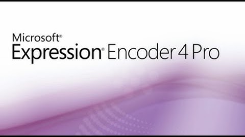 how to download microsoft expression encoder 4 pro for free