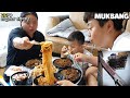 리얼가족먹방:)이사날엔 짜장면,짬뽕이 국룰이죠😋 (ft.탕수육) ㅣjajangmyeon & TangsuyukㅣREAL SOUNDㅣ MUKBANGㅣEATING SHOW