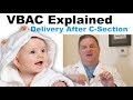 VBAC/TOLAC Explained. Everything about delivery after c-section.