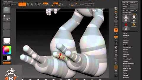ZBrush 4R7 Zspheres Tutorial