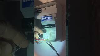 Wiring a Hunter Controller