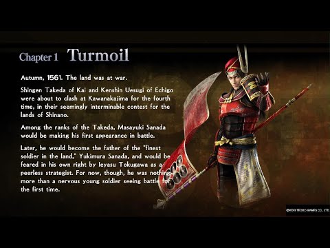 SAMURAI WARRIORS: Spirit of Sanada Ep.1 - прохождение.