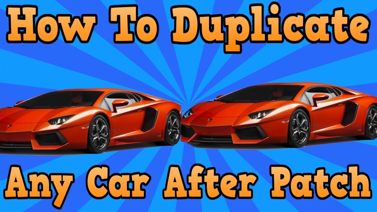 GTA 5 How To Duplicate Cars on Single Player YouTube