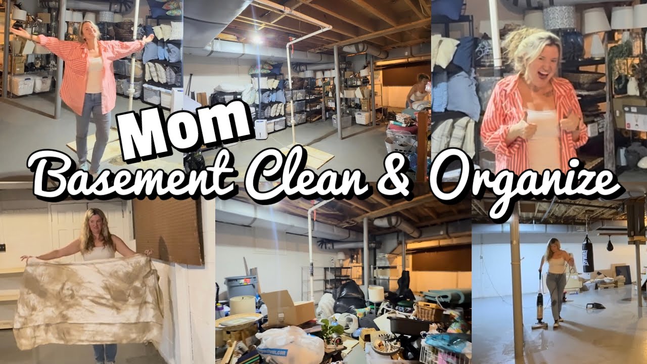 Basement Reset: Extreme Declutter, Clean & Organize