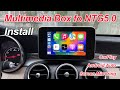 How to install the ntg 50 carplay and androidi auto box of the mercedes