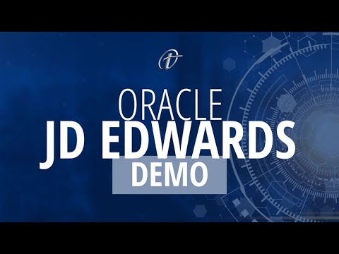 Oracle JD Edwards Demo