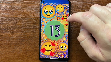 Android 13 Beta 3.3 Easter Egg, Incoming Call & Dialer Keypad (Google Pixel 4a)