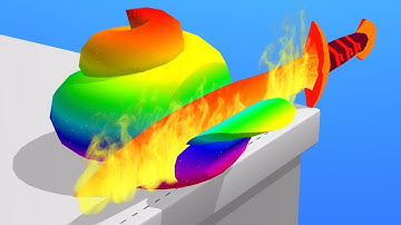 ASMR Slicing : All Levels Gameplay - New Update Android, iOS (Levels 45-56)