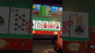 Jacks or Better Aiming for Royal Flush