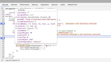 Chrome Debugger-Javascript