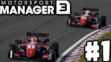 Motorsport Manager Mobile 3 Career Mode - Part 1 FIRST RACE & NEW DRIVER!