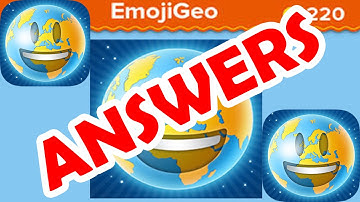 EmojiGeo Level 91 - 100 - All Answers - Walkthrough ( By CloudTeam )