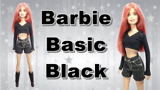 Como Fazer Blusa Cropped Manga Longa E A V Para Barbie