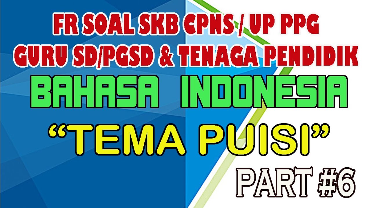 Soal Tes Kemampuan Dasar Bahasa Indonesia - Soal Bahasa Inggris SD