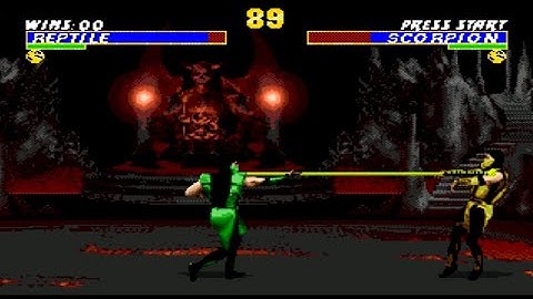 Ultimate Mortal Kombat 3 MK1 Reptile