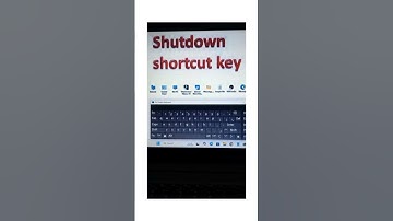 Windows shutdown hotkey