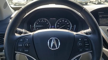(JC) How to turn on and off the parking sensors in a 2020 Acura MDX