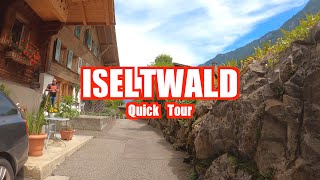 Tour of Iseltwald in Switzerland in 4K