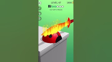 bhoot ASMR Slicing Level 47 #shorts