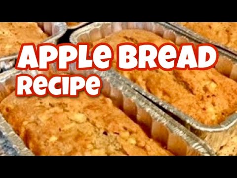 Apple Bread Recipe Simple and Delicious!