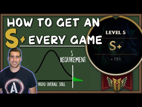 How To Get An S+ Every Game | League of Legends  @Arkadian