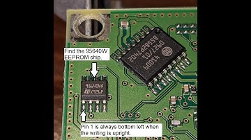 BL Mazda 3: Reset a crashed airbag control module. 2009 2010 2011 2012 2013 2nd ACM EEPROM chip