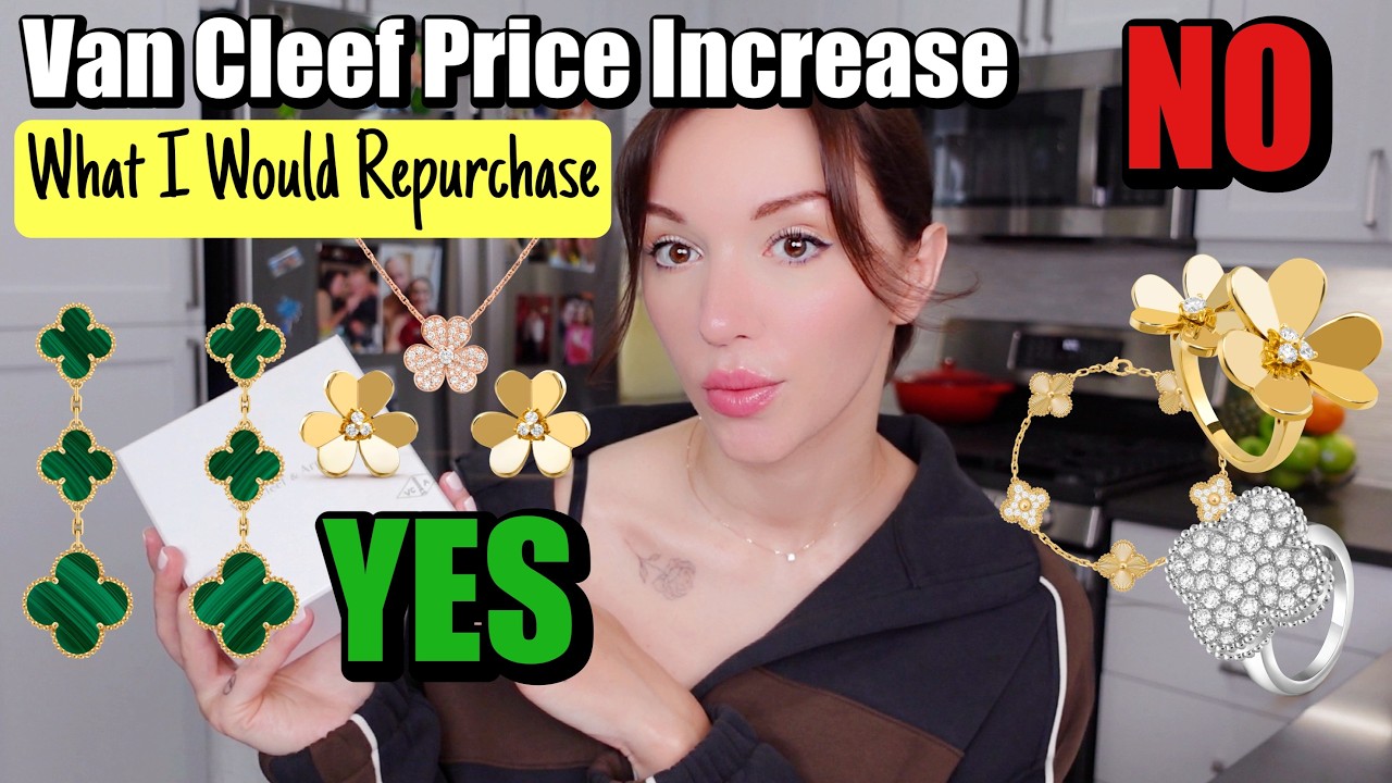Повышение цен на украшения Van Cleef. Что бы я купила и почему? Коллекция изысканных ювелирных из...