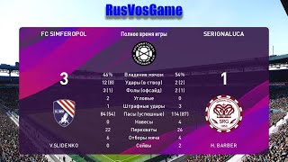 PES 2020 - FC Simferopol 3 - 1 Serignaluca - International Champions Cup Asia