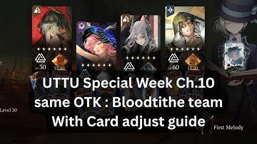 UTTU Special Week Ch.10 still OTK Bloodtithe team Semmelweis Nautika Sentinel Ezio [Reverse1999]