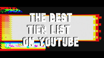 THE ULTIMATE TIER LIST BETTER THAN THE REST | TETRIS TIERLIST | THE BEST TIER LIST ON YOUTUBE