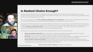 Ranked Choice Voting 101: Is Ranked Choice Enough? & How Often Is PR Used?