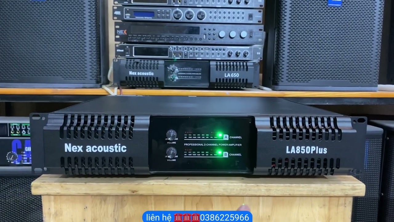 Đẩy Công suất La850 cao cấp hiện đại công suất lớn nghe nhạc cực căng