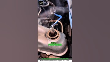 How to open oxygen sensor part -13 🛠️😱 #carseatquicky #carmechanic #caraccessories #shorts #