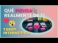 👄QUÉ PIENSA REALMENTE DE TI👄 Tarot Interactivo (Elige una carta)