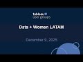 Data + Women LATAM 9 Dec 2025