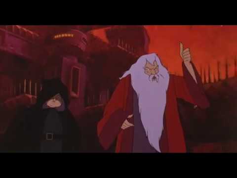 Saruman's war speech - Lord of the Rings 1978 - Nostalgic animation.