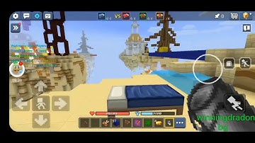 new bug empty water bucket glitch \\ bedwars , blockman go\\ winningdradon bg