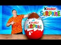 МЫ СДЕЛАЛИ ОГРОМНЫЙ KINDER SURPRISE !