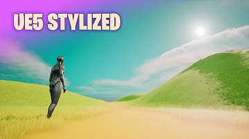 Unreal Engine 5 Stylized Landscape and Grass Materials