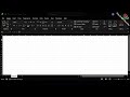Knowing your Workspace in Excel