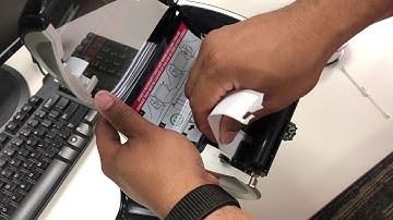 Clear and clean the sensor on Dymo LabelWriter 450, STOP DYMO JAMS