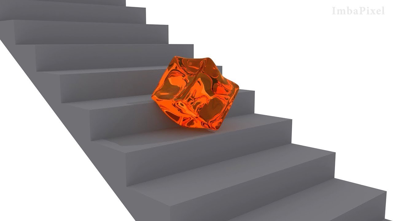 Jelly Cube on the Stairs YouTube