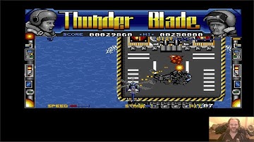 Lukozer Retro Game Review 462 - Thunder Blade - Commodore Amiga
