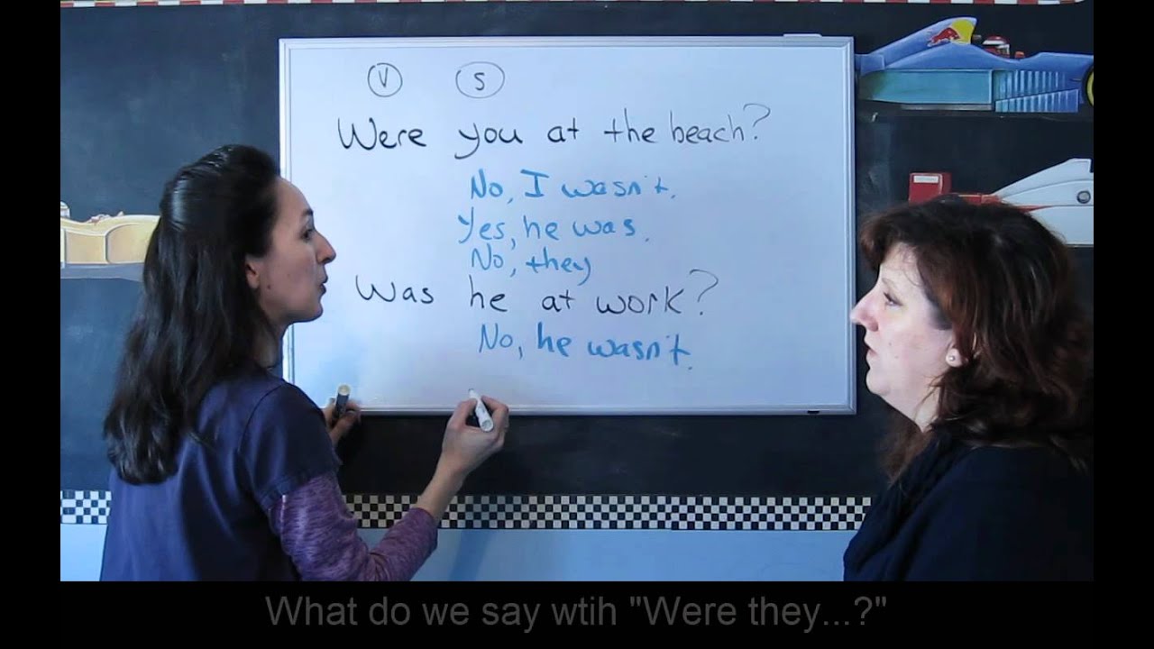 Lesson 46 - Questions with WAS/ WERE - Learn English with Jennifer